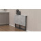 Стіл розкладний Морис 900 Ferrum-decor 750x900x500 Чорний метал ДСП Бетон 16 мм (FRD-107317)