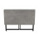Стіл розкладний Морис 900 Ferrum-decor 750x900x500 Чорний метал ДСП Бетон 16 мм (FRD-107317)