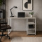 Стіл письмовий Кевин Ferrum-decor 75x120x60 Білий метал ДСП Кашемір 32 мм (FRD-108127)
