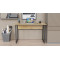 Комп'ютерний стіл Ferrum-decor Коди 75x140x60 чорний ДСП Дуб Артизан 16 мм (FRD-107197)
