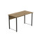 Комп'ютерний стіл Ferrum-decor Курт 75x100x60 чорний ДСП Дуб Артизан 16 мм (FRD-107137)