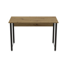 Комп'ютерний стіл Ferrum-decor Курт 75x100x60 чорний ДСП Дуб Артизан 16 мм (FRD-107137)