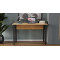 Комп'ютерний стіл Ferrum-decor Курт 75x140x70 чорний ДСП Дуб Артизан 16 мм (FRD-107167)