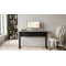 Стіл письмовий Майк Ferrum-decor 75x100x60 Чорний метал ДСП Кашемір 16 мм (FRD-108297)