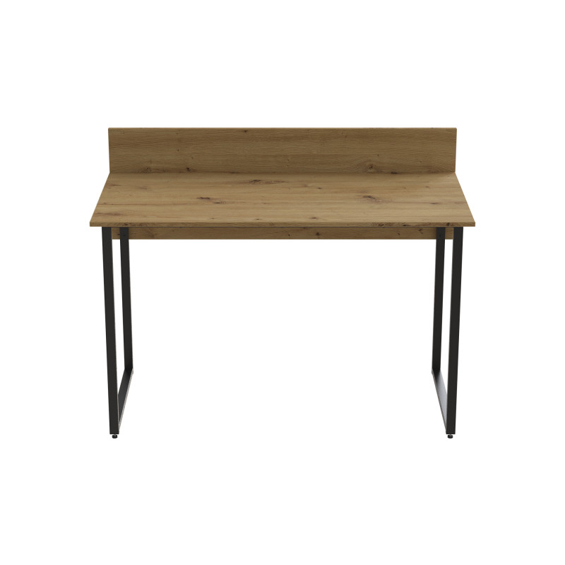 Комп'ютерний стіл Ferrum-decor Скай 75x140x60 чорний ДСП Дуб Артизан 16 мм (FRD-106987)