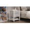 Тумба універсальна Ferrum-decor Вів'єн 2/1 50x41x40 білий ДСП Бетон 16 мм (FRD-106927)