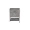 Тумба універсальна Ferrum-decor Вів'єн 2/1 50x41x40 білий ДСП Бетон 16 мм (FRD-106927)