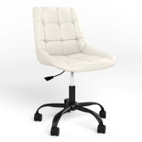 Кресло на роликах Новый Стиль NICOLE GTS (J) MB61 SQR ECO-50 (Белый) (NWS-122018)