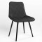 Стул на раме NICOLE HN BLACK (BOX-1) SQR ECO-30 (Черный) (NWS-121928)
