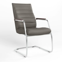 Крiсло офісне Новий Стиль IRIS STEEL CF LB CHR ECO-70 (Сірий) (NWS-126259)