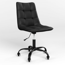 Крісло на роликах поворотне Новий Стиль FORM MB61 GTS (J) SQR P ECO-30 (Чорний) (NWS-123591)