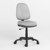 Кресло операторское поворотное Новый Стиль COMFORT GTS P V-28 (Светло-серый) (NWS-123395)