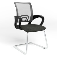 Офисное кресло Новый Стиль NETWORK CF CHROME OH-14 C-73 (Серый) (NWS-121545)