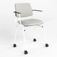 Стул офисный Новый Стиль ISIT ARM WHITE RMH (BOX-2) V-1 (Белый) (NWS-128086)