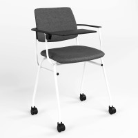 Стул офисный Новый Стиль ISIT ARM WHITE T RMH (BOX-2) C-73 (Серый) (NWS-128166)
