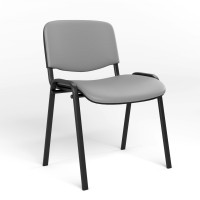 Стілець офісний Новий Стиль ISO BLACK 17 V-28 (Світло-сірий) M (NWS-127746)