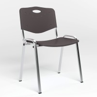 Стул офисный ISO-17 CHROME K05 K-05 (Темно-серый) M (NWS-127786)