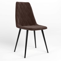 Стілець обідній Новий Стиль LIYA FX BLACK (BOX-1) SMP SORO-28 (Світло-коричневий) (NWS-128446)