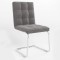 Стул на раме RALPH CF CHROME (BOX-2) SORO-93 (Серый) (NWS-129106)