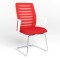 Стул на раме WEBSTAR CF CHROME-WHITE OH-6 C-16 (Красный) (NWS-129926)