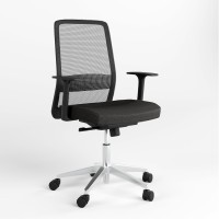 Крысло офісне поворотне Новий Стиль FRAME R BLACK ST AL70 OP-24 CSE-14 (Чорний) (NWS-125997)