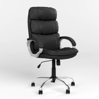 Крісло керівника поворотне Новий Стиль DOLCE TILT CHR68 ECO-30 (Чорний) (NWS-125760)