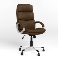 Кресло руководителя поворотное Новый Стиль DOLCE TILT PL35 ECO-35 (Кофе) (NWS-125770)