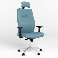 Крісло офісне поворотне Новий Стиль VISION R HR ST AL70 CSE-20 (Блакитний) (NWS-127141)
