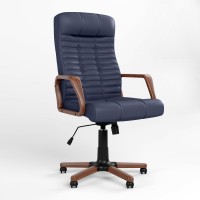 Кресло руководителя Новый Стиль ATLANT EXTRA ECO-22 (Синий) (NWS-125033)