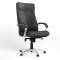Крісло офісне поворотне Новий Стиль ORION STEEL CHROME ECO-30 (Чорний) (NWS-126584)