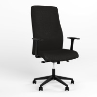Крісло офісне поворотне Новий СтильSOLO UP R STEEL WA ST PL70 CSE-14 (Чорний) (NWS-126984)
