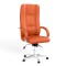 Крісло офісне поворотне Новий Стиль STAR STEEL CHROME TILT AL68 ECO-72 (Помаранчевий) (NWS-126804)