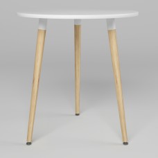 Обідній стіл Новий Стиль MODERN WOOD WHITE (19) D700 WHITE/Бук ЛАК 1.018 (NWS-131403)