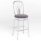 Стул барный VENUS HOKER CHROME (BOX) SORO-65 (Фиолетовый) M (NWS-122285)