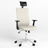 Кресло офисное поворотное Новый Стиль AIR R NET HR LUM CHROME SL AL70 ECO-50 (белый) (NWS-125156)