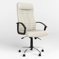 Крісло керівника Новий Стиль BOSS BX ANYFIX CHR68 ECO-50 (Білий) (NWS-125236)