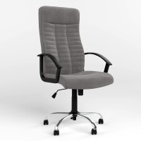 Кресло руководителя Новый Стиль BOSS BX TILT CHR68 SORO-93 (Серый) (NWS-125286)