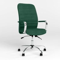 Кресло руководителя Новый Стиль BRUNO (COMFORT+ANYFIX) ZT-22 (Зеленый) (NWS-125386)