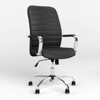 Крісло керівника Новий Стиль BRUNO (COMFORT+TILT) ECO-30 (Чорний) (NWS-125366)
