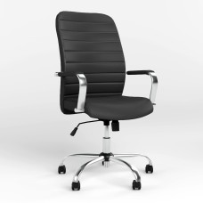 Кресло руководителя Новый Стиль BRUNO (COMFORT+TILT) ECO-30 (Черный) (NWS-125366)