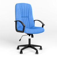 Крісло керівника поворотне Новий Стиль CLASSIC TILT PL64 ZT-05 (Світло-синій) (NWS-125546)