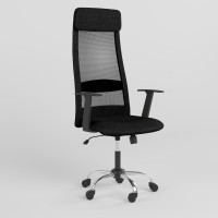 Кресло офисное поворотное Новый Стиль FRANK GTR ANYFIX (WS-122) CHR68 P OH-5 C-11 (Черный) (NWS-123726)