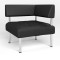 Крісло офісне кутове Новий Стиль OFFICE ECO-30 (Чорний) (NWS-122807)