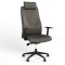 Крісло офісне поворотне Новий Стиль SOLO R HR BLACK (ABS) SFB PL70 ECO-70 (Сірий) (NWS-132205)
