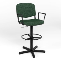 Крісло офісне поворотне ISO GTP RING BASE STOPKI PM64 C-32 (Зелений) (NWS-132046)