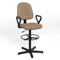 Кресло офисное поворотное Новый Стиль REGAL GTP NEW ERGO RING BASE STOPKI PM60 C-25 (Бежево-желтый) (NWS-132126)