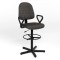 Стул поворотный REGAL GTP NEW RING BASE STOPKI PM60 C-26 (Серый) (NWS-132096)