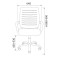 Крісло комп'ютерне Perfect Home BO-002BC Чорний (PFH-092123)