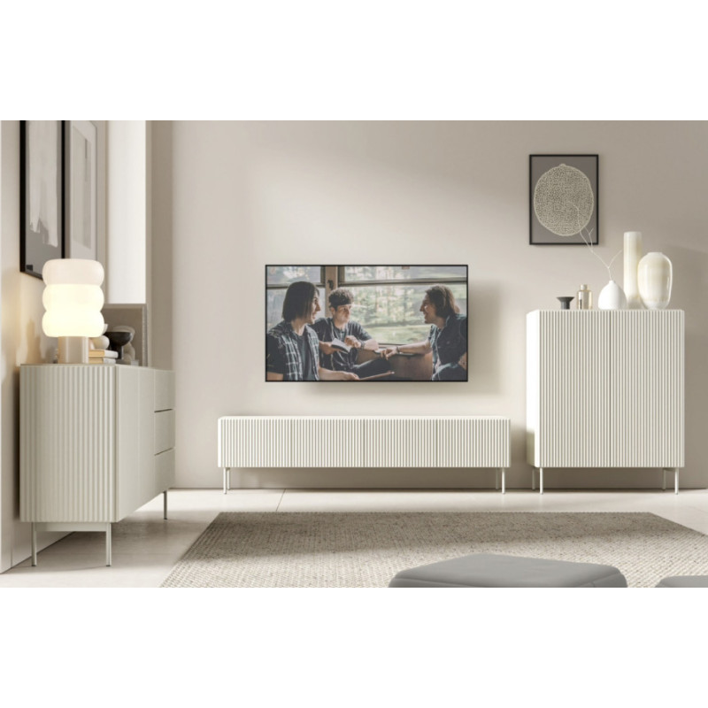 Комод з телескопічними напрямними Perfect Home Muti 2D3S/147 147x81,2x39,8 Кашемір (PFH-091396)