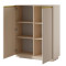 Комод високий Perfect Home Royal KW104 2D 127x103,5x39 Бежевий (PFH-091287)